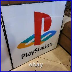 Nintendo 64 N64 Playstation Store Display Sign Retail Kiosk Signage Very RARE