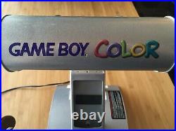 Nintendo Game Boy Color Kiosk Store Display VERY RARE