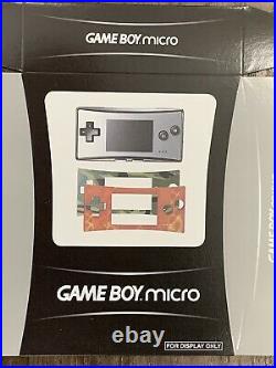 Nintendo Game Boy Micro Box Only-Store Display-For Display Only-Unused-Rare