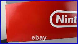 Nintendo Red/White Logo 40 Store Display Header Sign Promo Nintendo Switch RARE