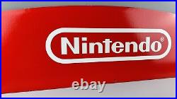 Nintendo Red/White Logo 40 Store Display Header Sign Promo Nintendo Switch RARE