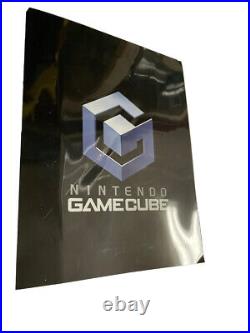 Nintendo STORE DISPLAY SIGN GameCube 2003 Plastic 28 X 22 SUPER RARE GRAIL SIGN