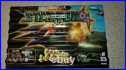 Nintendo Star Fox 64 Original 2-Sided Store Display Banner Rare