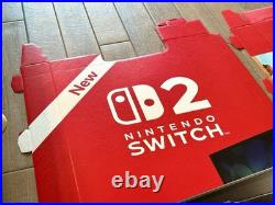 Nintendo Switch 2 Mario Kart World Store Security Shroud Display Authentic RARE
