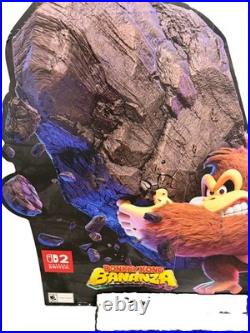 Nintendo Switch Donkey Kong Bananza Store Display Standee huge rare