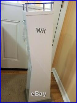 Nintendo Wii Rare Store Display With Blue Shelf kiosk
