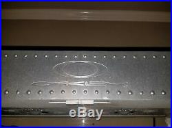 Oakley Aluminum Display Case X-Metal Double Wide Rare With Light Kit & key