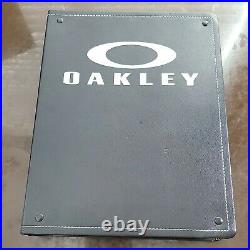 Oakley Lens Store Display Book Rare Collectible X-Metal