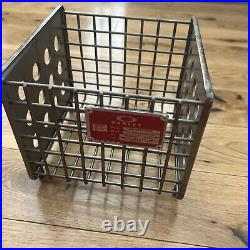 Oakley Metal Crate Basket Wire Display Rare Piece Fast S/H