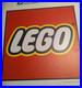 Official LEGO Store Display Sign 16x16 Double Sided Rigid Plastic Rare