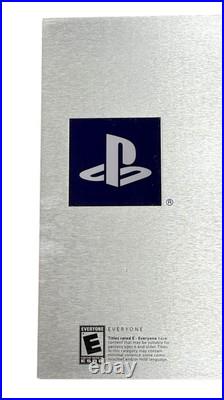 Official PlayStation 2 PS2 Aluminum Metal Store Display Sign Man Cave Rare 24in