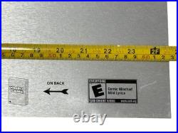 Official PlayStation 2 PS2 Aluminum Metal Store Display Sign Man Cave Rare 24in