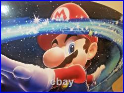 Official Super Mario Galaxy 1 + 2 Large Store Display Standee Nintendo RARE
