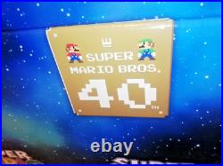Official Super Mario Galaxy 1 + 2 Large Store Display Standee Nintendo RARE