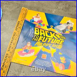 Og 1991 RARE Back to the Future 14 McDonald Translite Display Advertising Sign