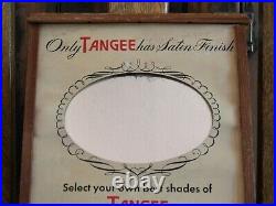 Orig. /Rare! Pre-1950 TANGEE LIPSTICK Wooden Store Display with Mirror