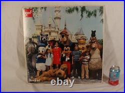 Original 1971 GAF Color Film Disneyland Store Display Sign RARE