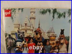 Original 1971 GAF Color Film Disneyland Store Display Sign RARE