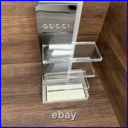 Original Gucci Store Display Sunglasses Watch Jewelry Shelves Holder Rare