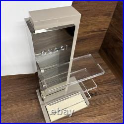 Original Gucci Store Display Sunglasses Watch Jewelry Shelves Holder Rare