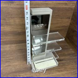Original Gucci Store Display Sunglasses Watch Jewelry Shelves Holder Rare
