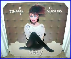 PAT BENATAR Get Nervous Promo Poster 3-D Store Display Mint- Unused 1982 RARE