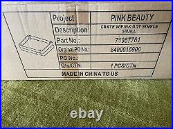 PINK Victoria's Secret Wooden Store Display Crate NEW! In Original Box RARE