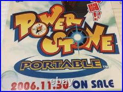 POWER STONE PORTABLE Store Promo Banner Poster Display PSP PlayStation 2006 RARE