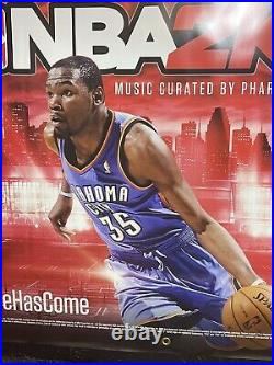 PS4 NBA 2K15 Kevin Durant Promo Store Display Vinyl Banner LARGE 72x36 RARE