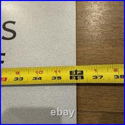 Patrón Cristalino Store Display Poster 4ftx3ft HUGE Rigid Sign RETIRED Rare Patrón Cristalino Store Display Poster 4ftx3ft HUGE Rigid Sign RETIRED Rare