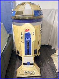 Pepsi Star Wars R2-D2 Cooler Store Display 4ft 2005 Promo Rare Episode III