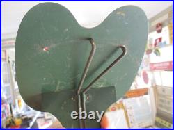 Peter's Shoes Diamond Brand St. Louis tin lithIo shoe store display, RARE