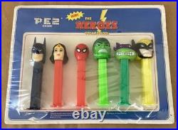 Pez Heroes Collection Salesman Sample Store Display sealed Wolverine 1999 RARE