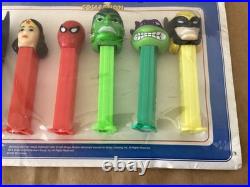 Pez Heroes Collection Salesman Sample Store Display sealed Wolverine 1999 RARE