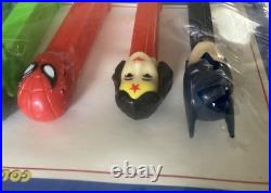 Pez Heroes Collection Salesman Sample Store Display sealed Wolverine 1999 RARE