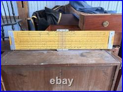 Pickett Classroom Display Working Slide Rule store display rare vintage 4ft