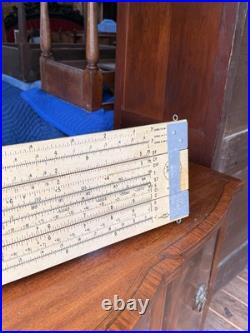 Pickett Classroom Display Working Slide Rule store display rare vintage 4ft