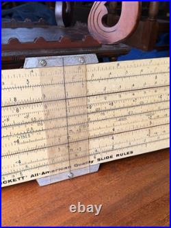 Pickett Classroom Display Working Slide Rule store display rare vintage 4ft