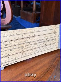 Pickett Classroom Display Working Slide Rule store display rare vintage 4ft