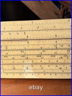 Pickett Classroom Display Working Slide Rule store display rare vintage 4ft