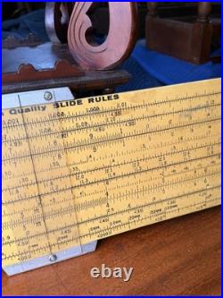 Pickett Classroom Display Working Slide Rule store display rare vintage 4ft