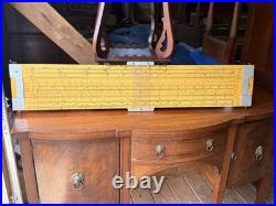 Pickett Classroom Display Working Slide Rule store display rare vintage 4ft