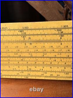 Pickett Classroom Display Working Slide Rule store display rare vintage 4ft