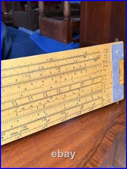Pickett Classroom Display Working Slide Rule store display rare vintage 4ft
