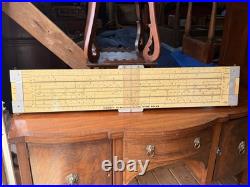 Pickett Classroom Display Working Slide Rule store display rare vintage 4ft