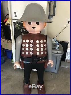 Playmobil Life-sized Plastic Store Display Soldier Promo 2003 RARE