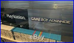 Playstation PS1 Game Boy Nintendo Promo Store Sign Display Kiosk RARE 48