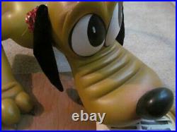 Pluto Dog Figure Walt Disney Company 1988 Window Store Display Rare 28 Long