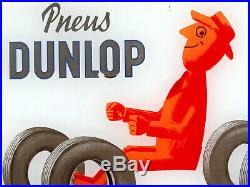 Pneus Dunlop Savignac-rare Calendrier Perpetuel Gerrer. 1954