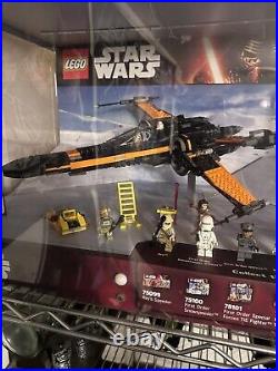 Poe's X-Wing FighterT 75102 Store Display RARE